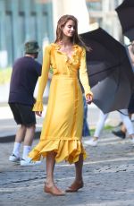 TAYLOR HILL on the Set of a Photoshoot in East Village 06/02/2016
