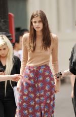 TAYLOR HILL on the Set of a Photoshoot in New York 06/01/2016