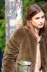 TAYLOR HILL on the Set of a Photoshoot in New York 06/01/2016