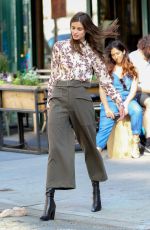 TAYLOR HILL on the Set of a Photoshoot in New York 06/01/2016