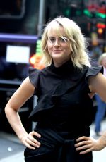 TAYLOR SCHILLING Arrives at Good Morning America in New York 06/20/2016