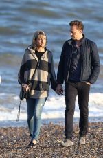 TAYLOR SWIFT and Tom Hiddleston at Suffolk Beach in England 06/25/2016