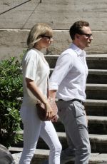 TAYLOR SWIFT and Tom Hiddleston Out in Rome 06/28/2016