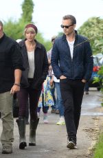 TAYLOR SWIFT and Tom Hiddleston Out in Suffolk 06/26/2016