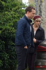 TAYLOR SWIFT and Tom Hiddleston Out in Suffolk 06/26/2016