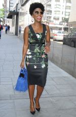 TEYONAH PARRIS Arrives at Good Day New York 06/02/2016