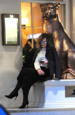 TRINNY WOODALL at 34 Restaurant in London 06/02/2016