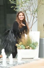 VANESSA and STELLA HUDGENS Headign to a Gym in Los Angeles 06/14/2016