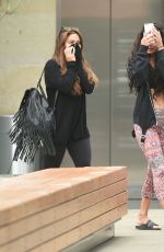 VANESSA and STELLA HUDGENS Headign to a Gym in Los Angeles 06/14/2016
