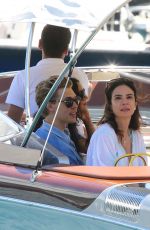 VANESSA HUDGENS at a Boat in Portofino 06/20/2016