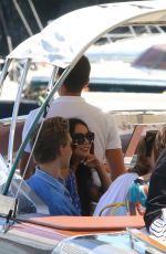 VANESSA HUDGENS at a Boat in Portofino 06/20/2016