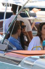 VANESSA HUDGENS at a Boat in Portofino 06/20/2016