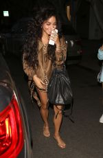 VANESSA HUDGENS Leaves Nine Zero One Salon in Los Angeles 06/09/2016