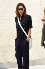 VICTORIA BECKHAM at JFK Airport in New York 06/22/2016