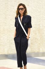 VICTORIA BECKHAM at JFK Airport in New York 06/22/2016