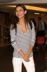 VICTORIA JUSTICE at LAX Airport in Los Angeles 06/01/2016