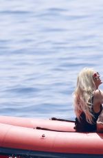 VICTORIA SILVSTEDT on a Boat Trip in France 06/25/2016