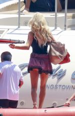 VICTORIA SILVSTEDT on a Boat Trip in France 06/25/2016