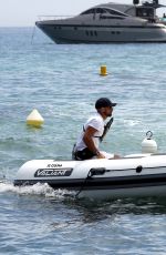 VICTORIA SILVSTEDT Out in Saint Tropez 06/21/2016