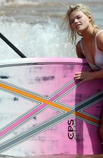 WITNEY CARSON in Bikini at a Beach in Hawaii 06/04/2016