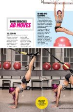 WWE - SASHA BANKS in Muscle & Fitness Hers Magazine, July/August 2016 Issue