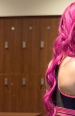 WWE - SASHA BANKS, Muscle & Fitness Hers Photoshoot