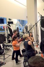 WWE - SASHA BANKS, Muscle & Fitness Hers Photoshoot