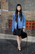YUKA MANNAMI at Gvenchy Fashion Show in Paris 06/24/2016