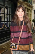 ZARA MARTIN at Huggle Networking App Launch Party in Chelsea 06/16/2016