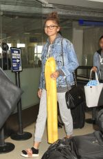 ZENDAYA COLEMAN at LAX Airport in Los Angeles 06/02/2016