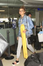 ZENDAYA COLEMAN at LAX Airport in Los Angeles 06/02/2016