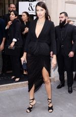 ADRIANA LIMA Arrives at Ralph & Russo Fashion Show in Paris 07/04/2016