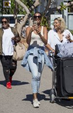 ALESHA DIXON at Airport in Ibiza 07/18/2016