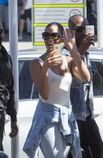 ALESHA DIXON at Airport in Ibiza 07/18/2016