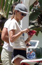 ALESSANDRA AMBROSIO and Jamie Mazur at a Bike Ride in Marbella 07/17/2016