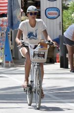 ALESSANDRA AMBROSIO and Jamie Mazur at a Bike Ride in Marbella 07/17/2016