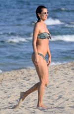 ALESSANDRA AMBROSIO in Bikini at a Beach in Ibiza 07/01/2016