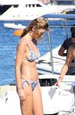 ALESSANDRA AMBROSIO in Bikini at a Beach in Ibiza 07/08/2016