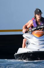 ALESSANDRA AMBROSIO in Bikini at a Yacht in France 07/19/2016