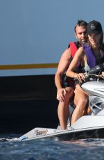 ALESSANDRA AMBROSIO in Bikini at a Yacht in France 07/19/2016