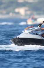 ALESSANDRA AMBROSIO in Bikini at a Yacht in France 07/19/2016