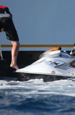 ALESSANDRA AMBROSIO in Bikini at a Yacht in France 07/19/2016