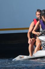 ALESSANDRA AMBROSIO in Bikini at a Yacht in France 07/19/2016