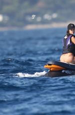 ALESSANDRA AMBROSIO in Bikini at a Yacht in France 07/19/2016