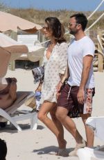 ALESSANDRA AMBROSIO Out and About in Ibiza 07/03/2016