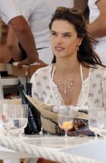 ALESSANDRA AMBROSIO Out and About in Ibiza 07/03/2016