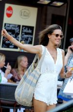 ALESSANDRA AMBROSIO Out and About in St. Tropez 07/21/2016