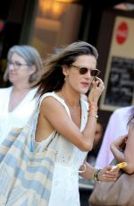 ALESSANDRA AMBROSIO Out and About in St. Tropez 07/21/2016