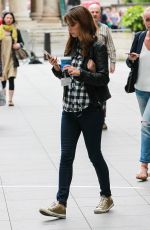 ALEX JONES Out in London 07/07/2016