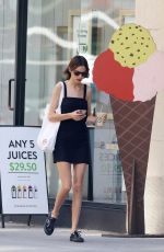 ALEXA CHUNG Out and Abpit in New York 07/18/2016